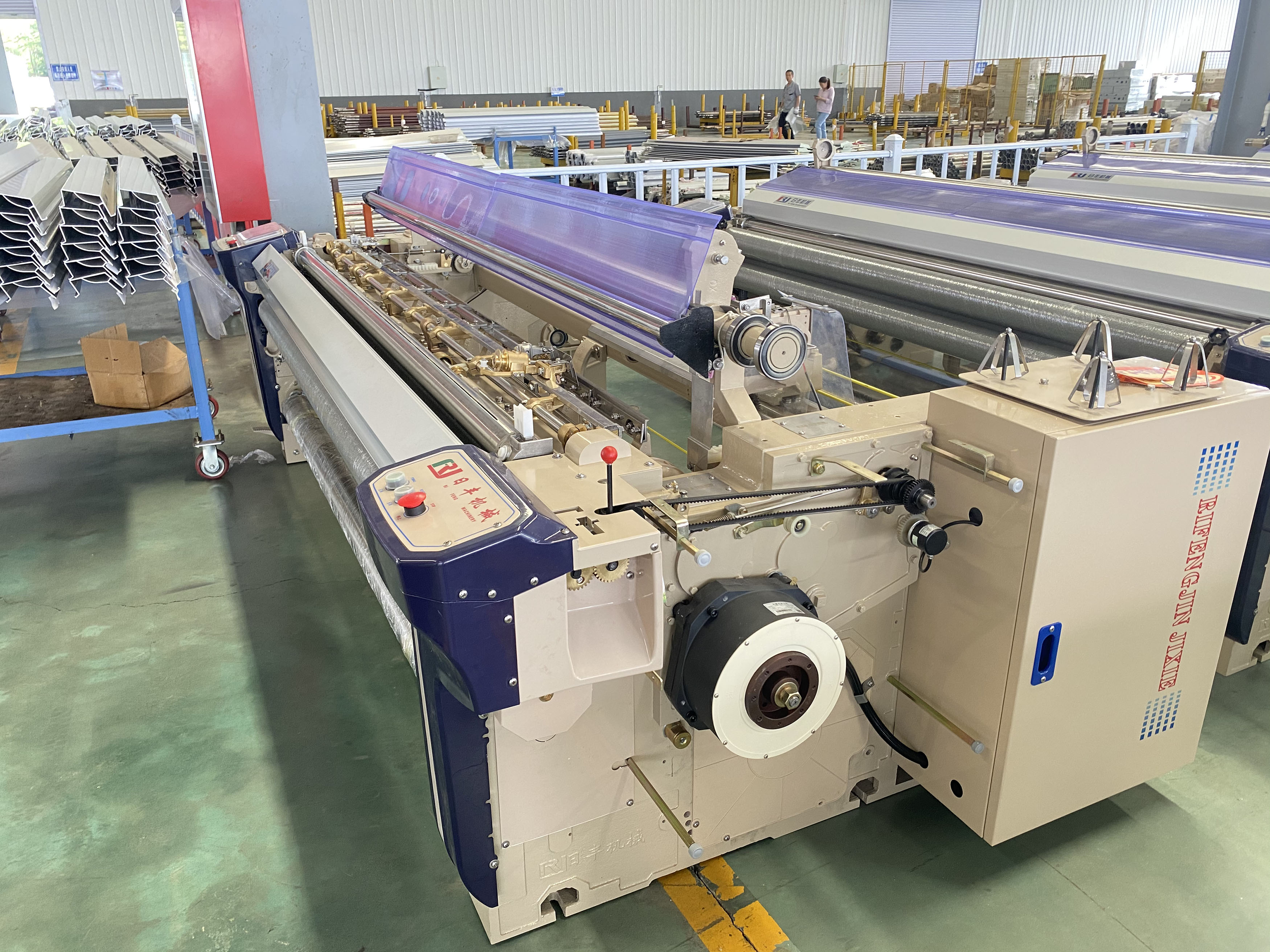 Single Nozzle Shuttleless Power Loom Water Jet Loom Fabric Weaving Machine