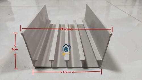 Greenhouse Substrate Gutter Growing System Hydroponic Plastic Tomato Growing Trough