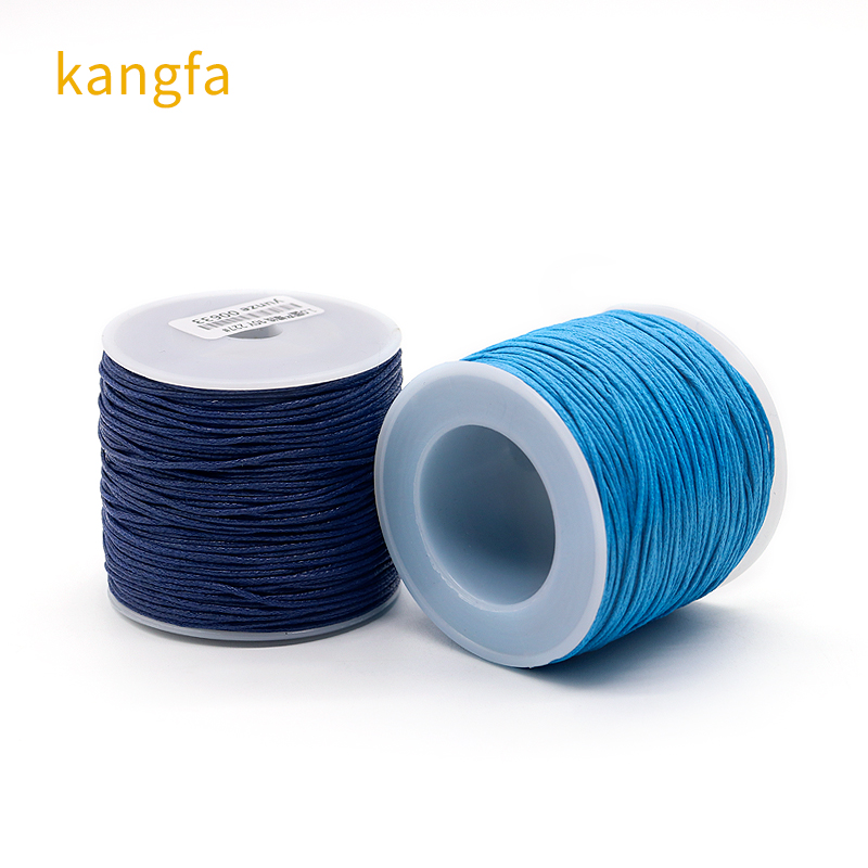 60g Weight Multi Colors Round Waxed Thread for Universal Hand Knitting Jewelry Accessories