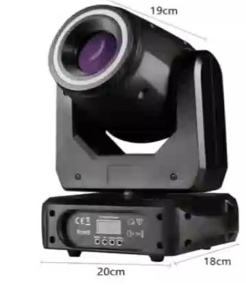 Hotel LED Display 120W 8 Color Remote Control Mobile Headlight for Wedding Christmas DJ Disco KTV Bar Party Stage