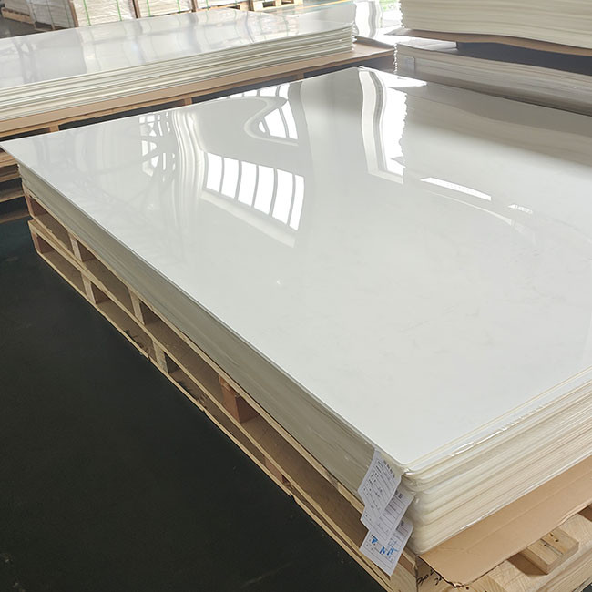 High Gloss Bathtub Surround Panels Shower Sanitary Acrylic Sheets 2.8mm