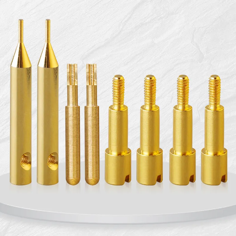 Customized High Precision Metal Fabrication Metallic-Processing-Machinery CNC Machining Part of Aluminium and Steel Pogo Pin