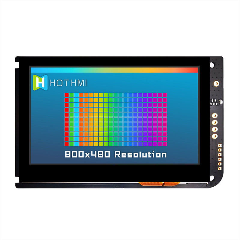 4.3 Inch UART Capacitive Touch Screen TFT LCD 800x480 Display With LCD Controller Board
