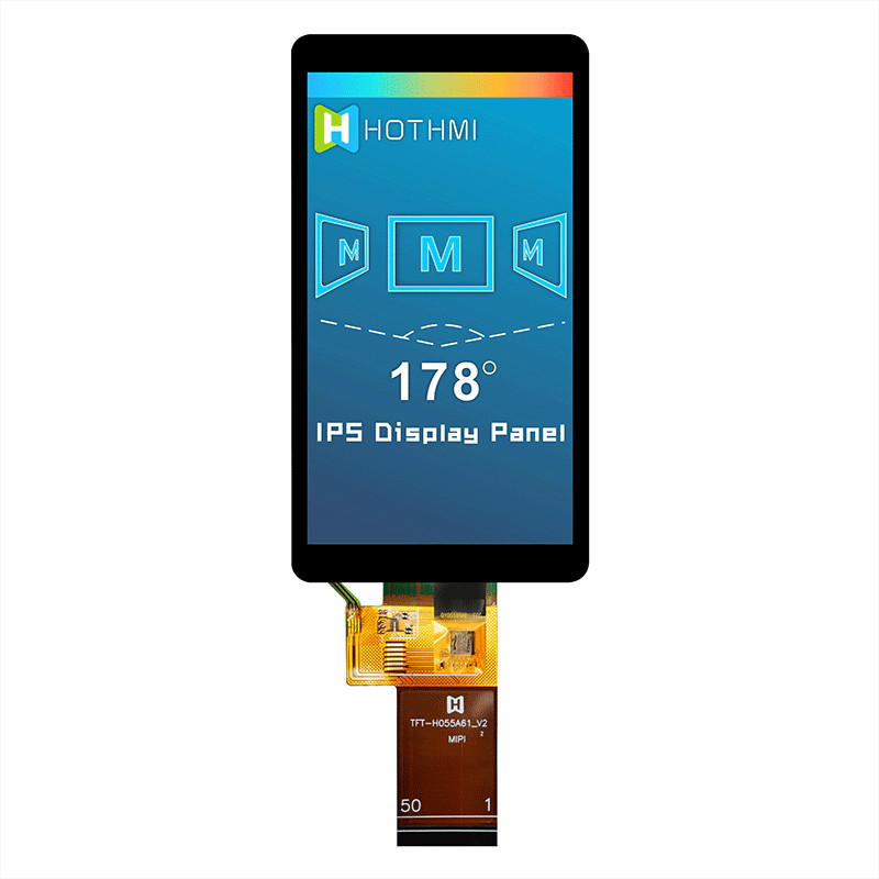 5.5 Inch 720x1280 TFT LCD Module IPS Display High Brightness Pcap Monitor