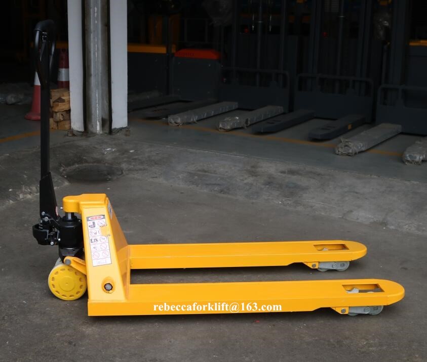 5 Ton Hydraulic Pallet Truck With Fully Sealed Galvanized Hydraulic Unit Housing