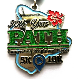 Souvenir Sports Custom Design Metal with ribbon , glitter medal
