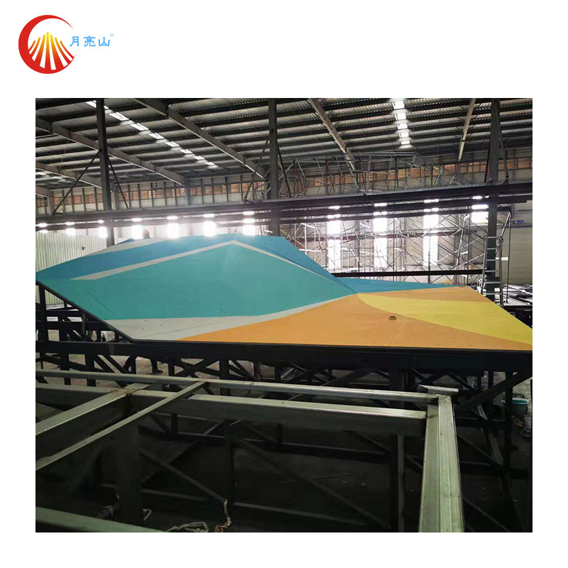 Kids Training Climbing Wall Board Customized Size Diy Rock Climbing Wall