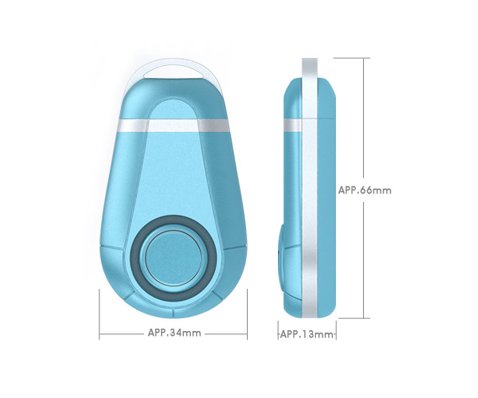 wholesale latest 130DB emergency alert personal panic spot alarm lady security alarm