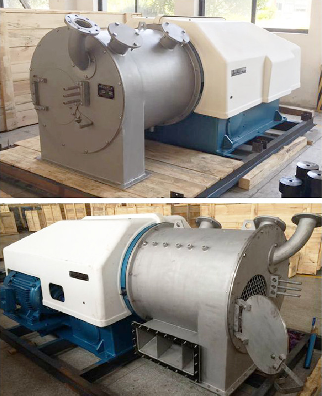PP Series Sulzer ESCHER WYSS Salt Centrifuge Two Stage Crystal Pusher Type Centrifuge