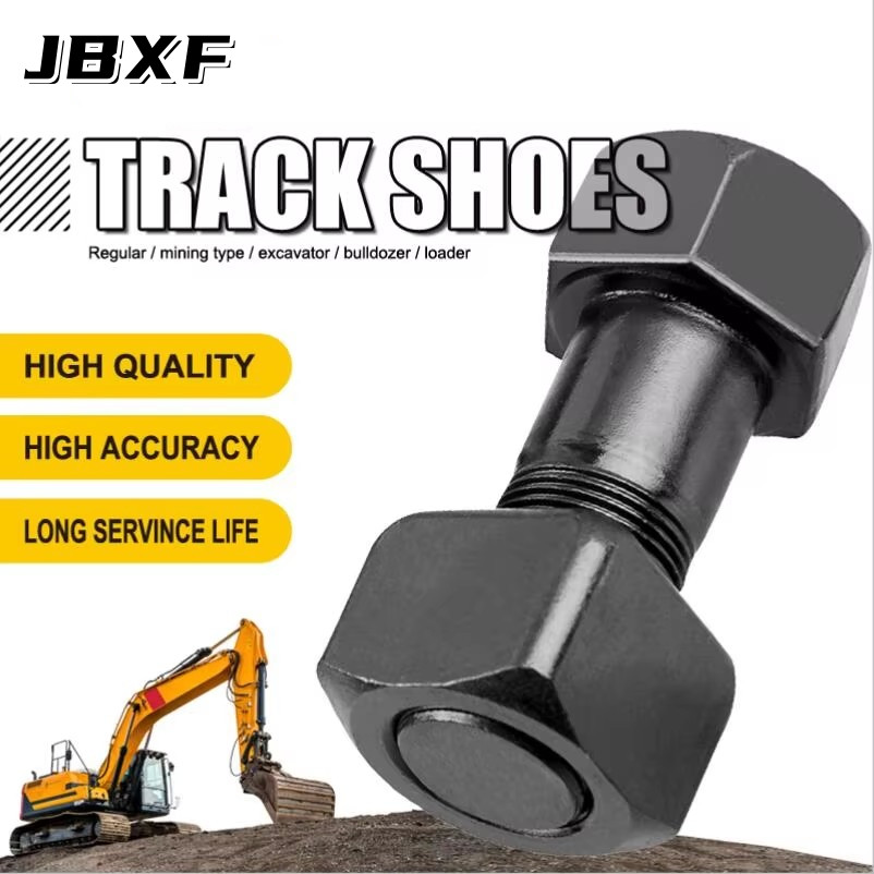 Alloy Material Track Roller Bolt For Excavator Bulldozer Mining Type Loader