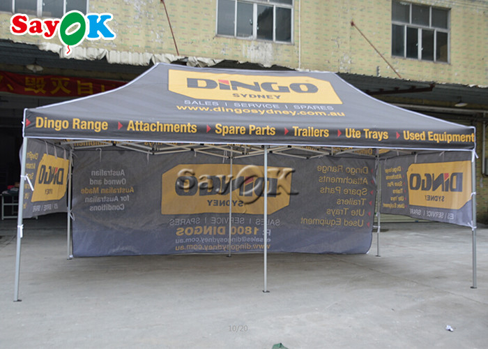 Waterproof Canopy Tent 3X6m Premium Aluminum Advertising Folding Tent , Hexagonal Marquee / Gazebo