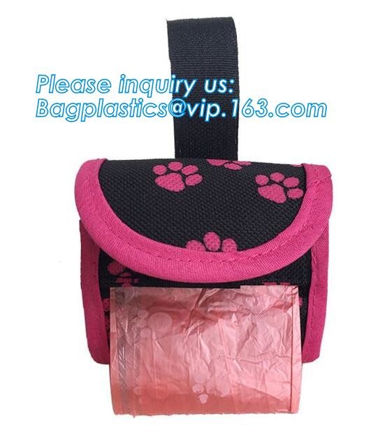 High Quality Eco-friendly Degradable Fashion With Printing Doggy Pet Dog Waste Poop Bags, Eco friendly pet dog waste poo