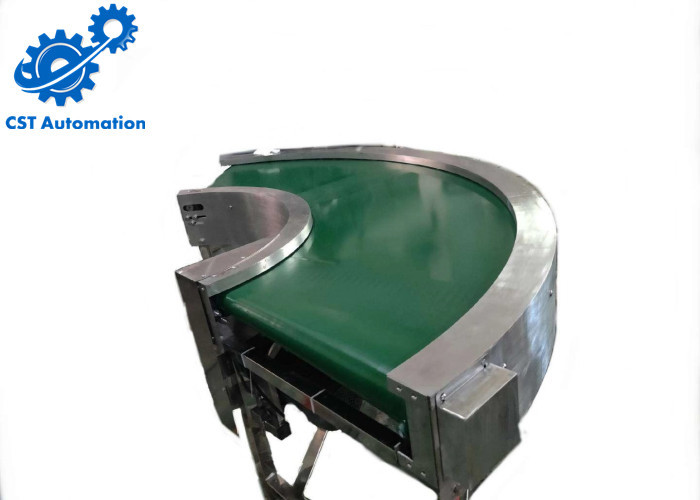 Industrial SS304 180 Degree Conveyor High Durability Aging Resistance