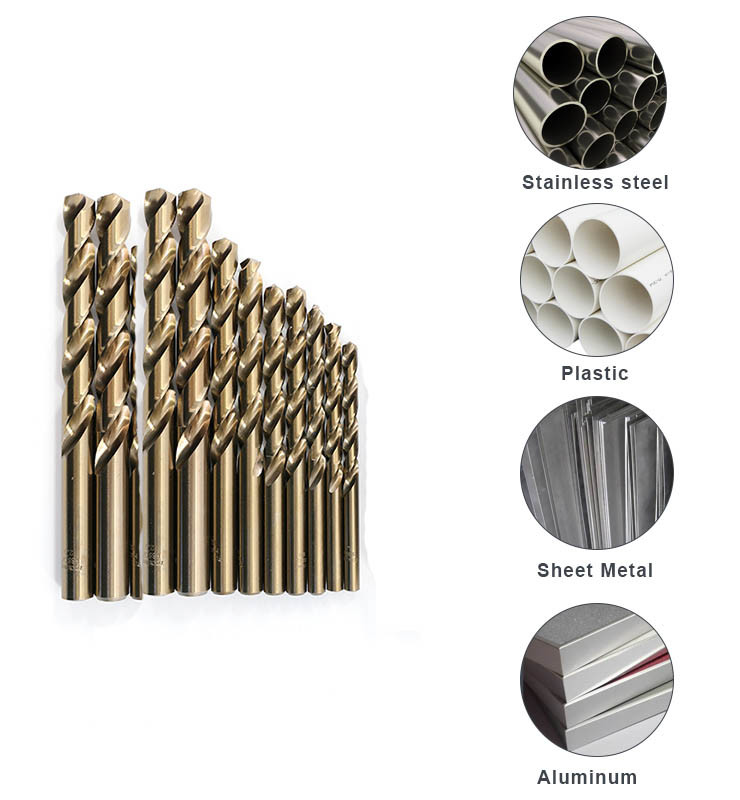 4mm High Speed Steel Drill 2 Flutes Nano Coated