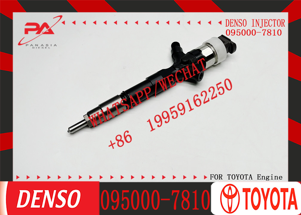 New Common Rail Injector 095000-7810 095000-7820 9709500-782 for 1KD 2KD Diesel Nozzle High Quality