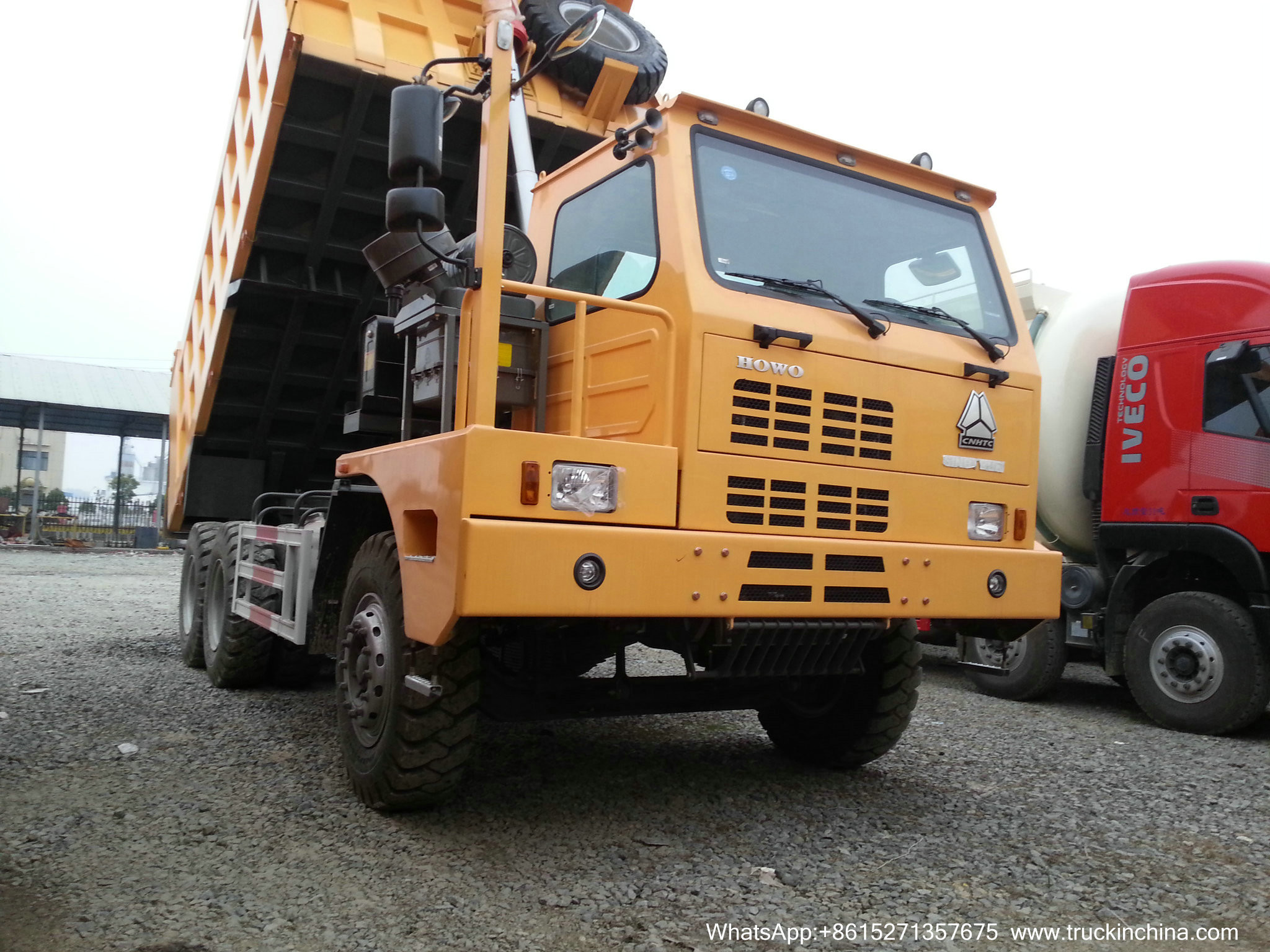 Sinotruk HOWO 70ton Mine Dump Truck U-Box Tipper Truck WhsApp:+8615271357675