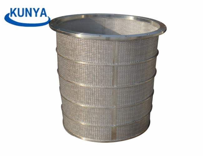 Hastelloy Stainless Steel Filter Element Five Layers 12mm Cone