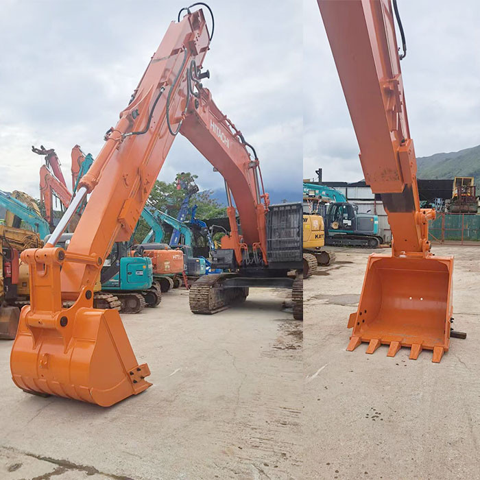 Telescopic Boom Wheel Excavator With Better Welding Performance
