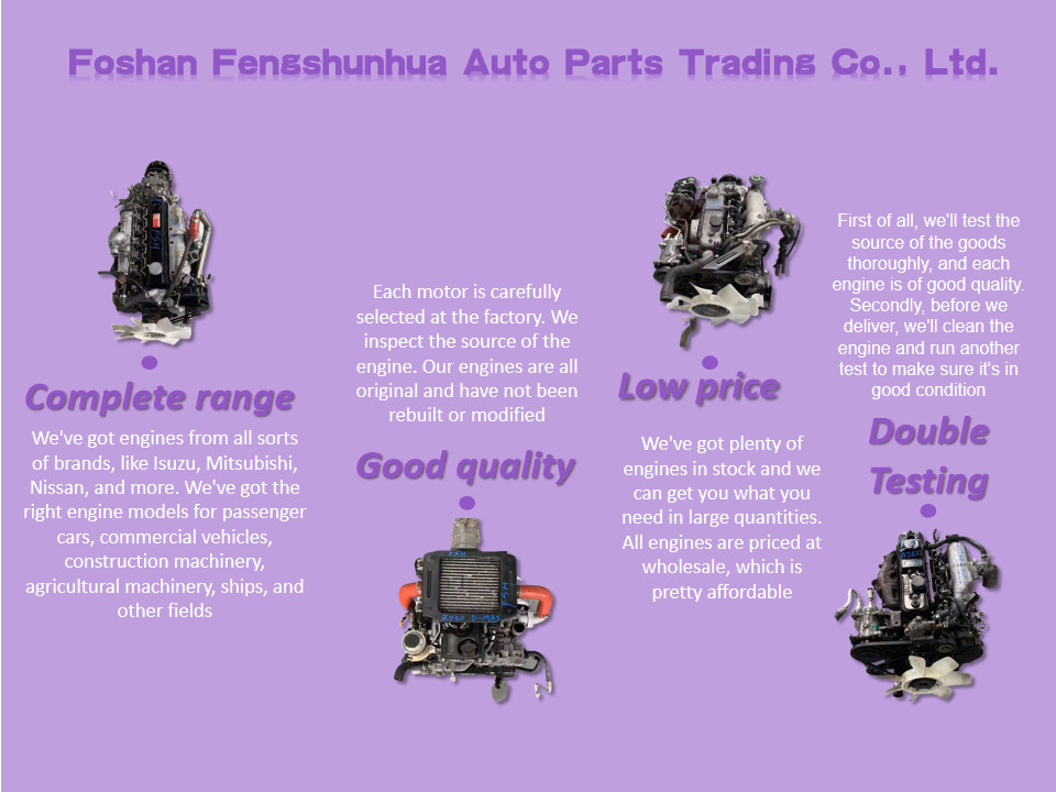 Hino Auto Used Diesel Engines EH700 For Heavy-Duty Transport And Harsh Working Conditions