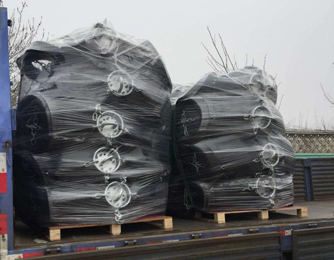 50kpa Floating Yokohama Rubber Fender Pneumatic Tyre Chain Net