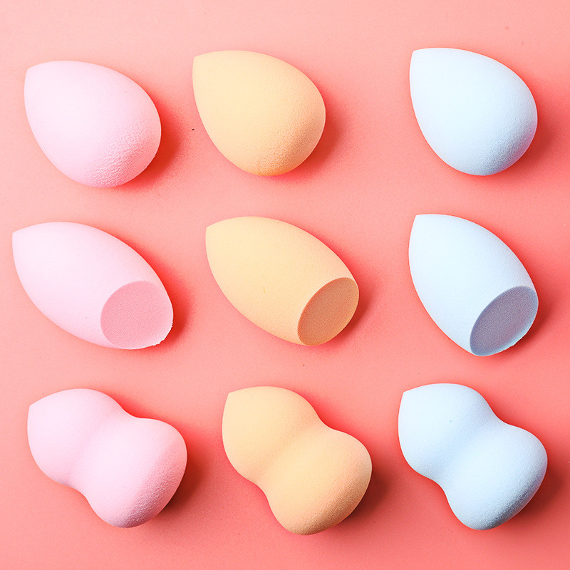 Water Droplets Cosmetic Puff Face Liquid Foundation Makeup Sponge Gourd Puff Wet and Dry Sponge Do Not Eat Powder Beauty