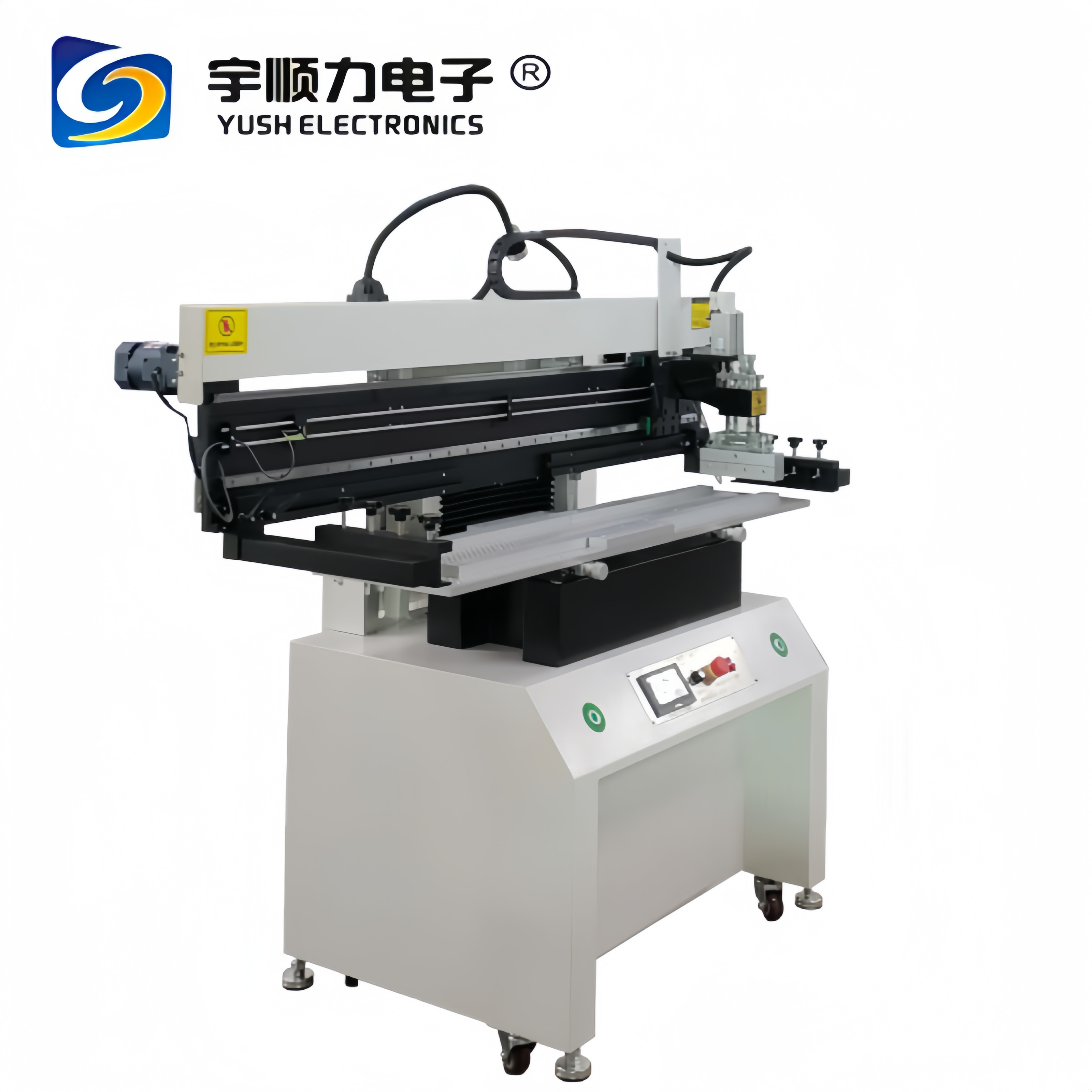 High Precision Semi-Automatic Printing Machine Power Supply Single Phase (220V) Starting Power 0.2KW Moving Speed 0-2200