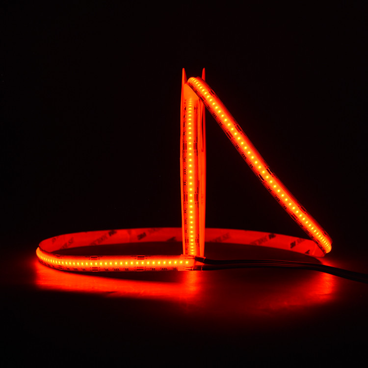 COB RGB LED Strip 12V 810LEDs/m High Density Soft Flexible COB RGB Tape LED Light for Indoor Decoration Lighting