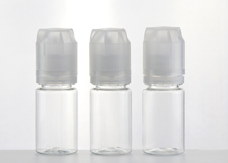 Transparent Color Liquid Dropper Bottle Pet Plastic 30ml For Smoke Oil / E Juice