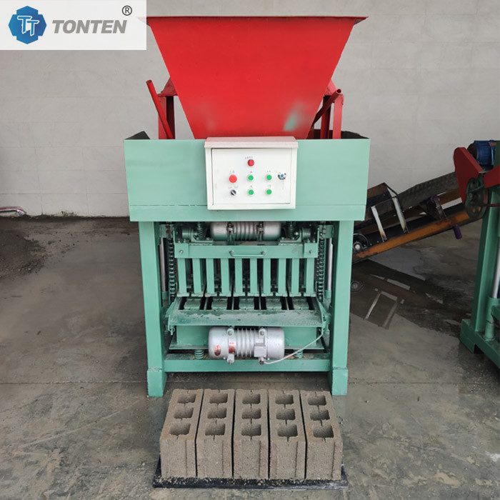 4-35B Hopper Block Molding Machine Small And Medium Sized Permeable Brick