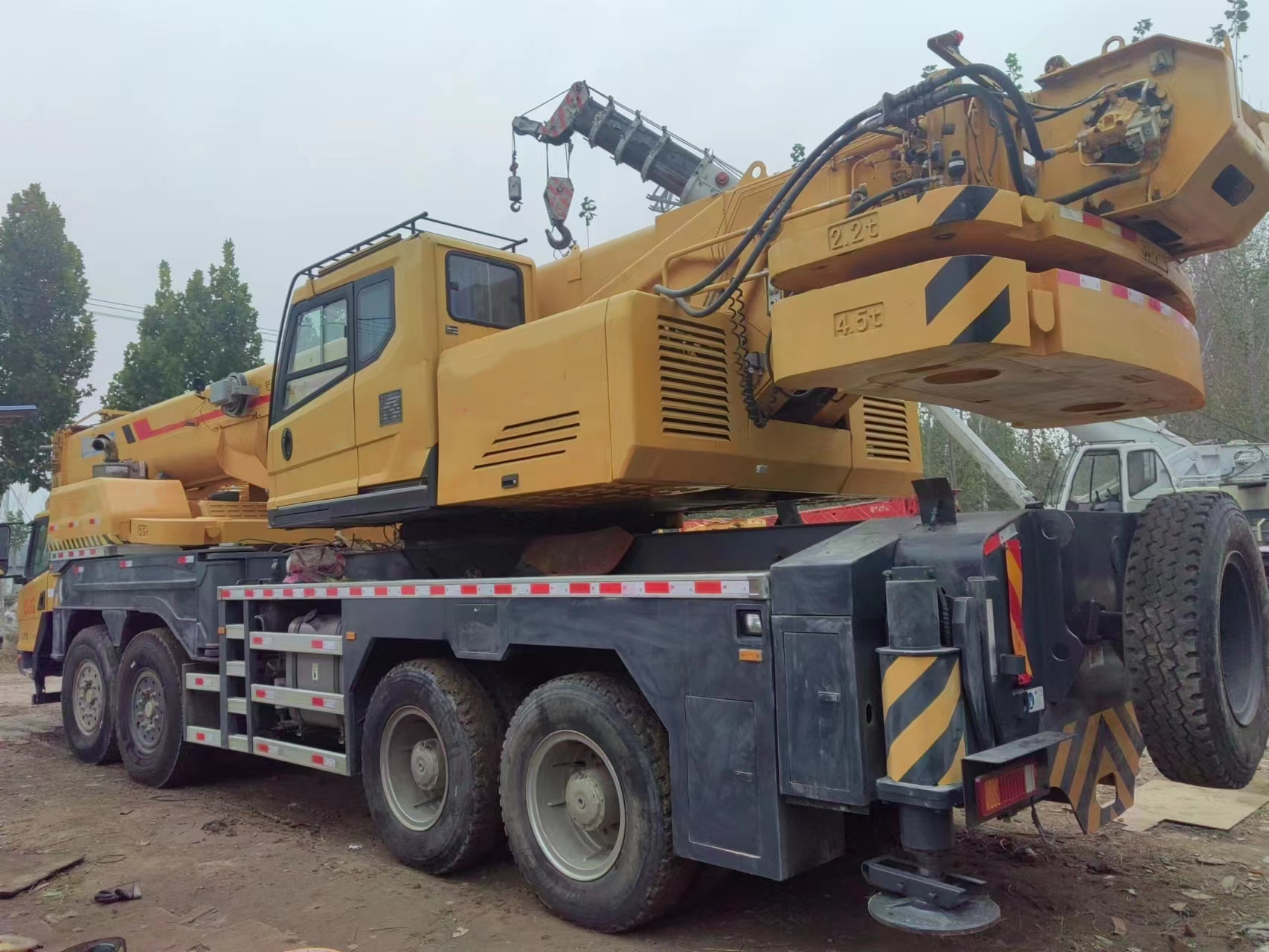 80t Telescopic Used Truck Cranes in Max. Lifting Height 42.3M Liftling Equipment