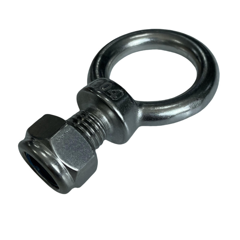 Custom Machined Parts Marine Stainless Steel Ring Screw Cable Ring Parts