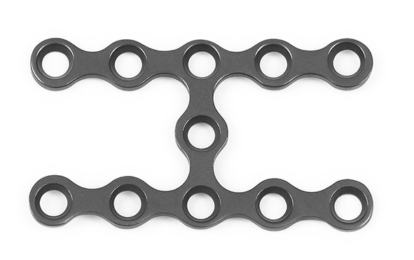 1.0mm thickness H Shaped Titanium Plates For Orthopedic Surgery 2.0mm HA