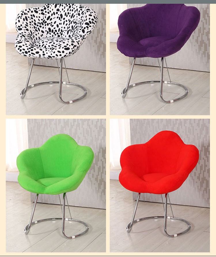 Commercial Modern Metal Chairs , Antique Upholstered Dining Chairs With Metal Legs