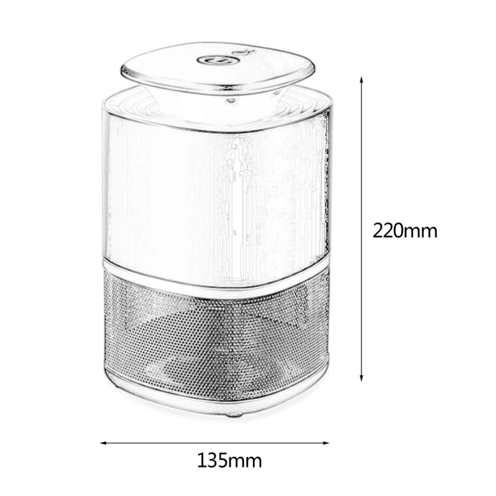 UV Electric LED Home Zapper Insect Trap Mosquito Killer Lamp with USB