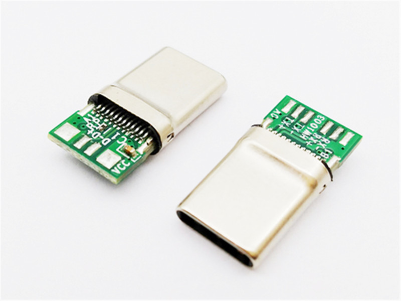 USB3.1 Type-C Connector,USB3.1 C Type, SMT, Plug, HULYN