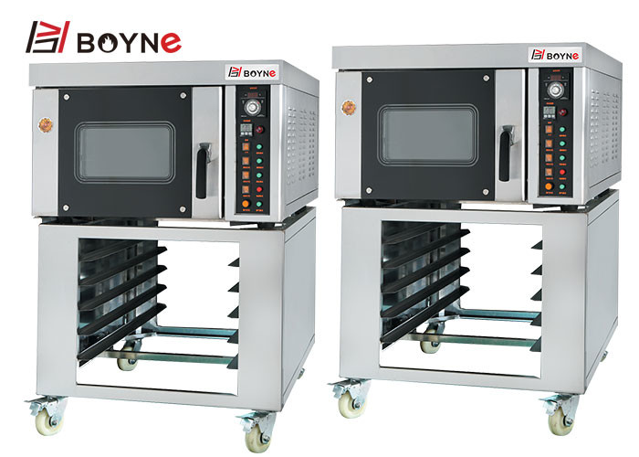 Energy Saving Convection Oven 3 Trays For Bread With Steam Function Hot Air Baking