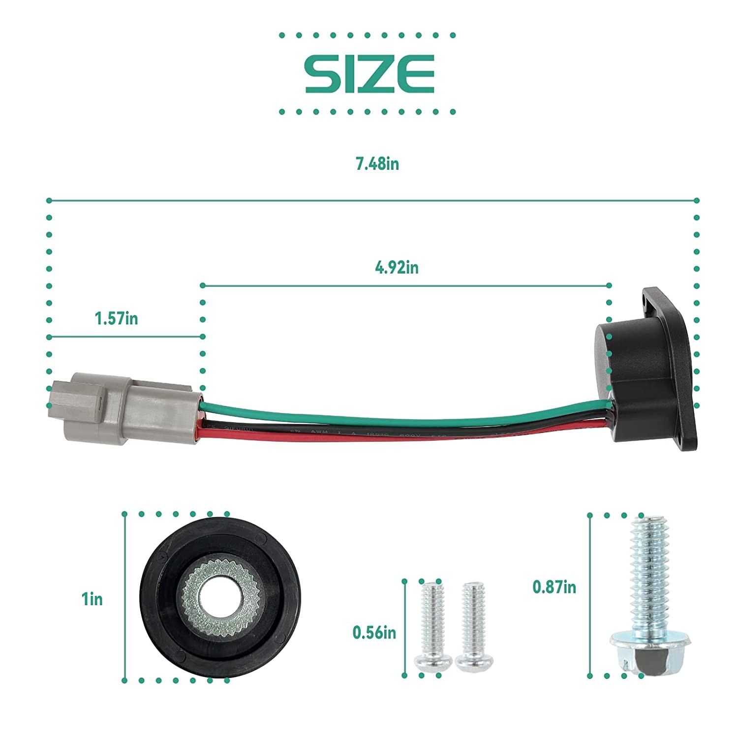 Top Golf Cart IQ High Speed Magnet Sensor For Club Car DS Precedent