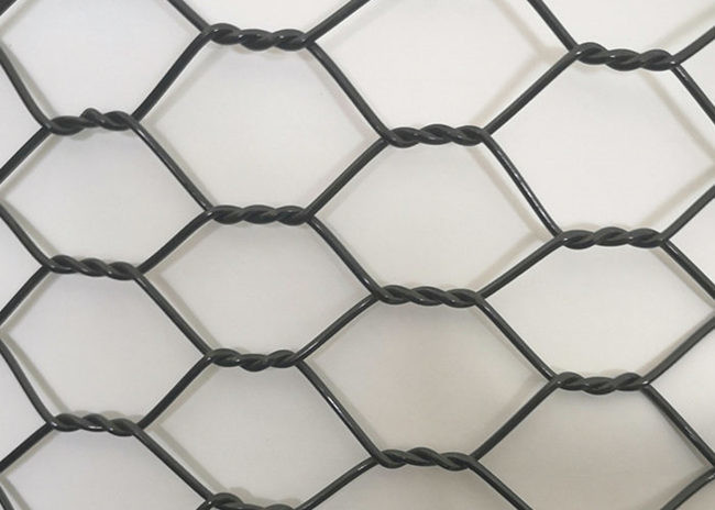 PET 1.2m Hexagonal Gabion Fish Farming Net 30mm*40mm Aquaculture Cage