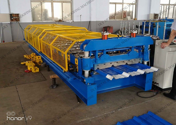 H400 Roofing Forming Machine Trapezoidal 380V Cladding Roll Forming Machine