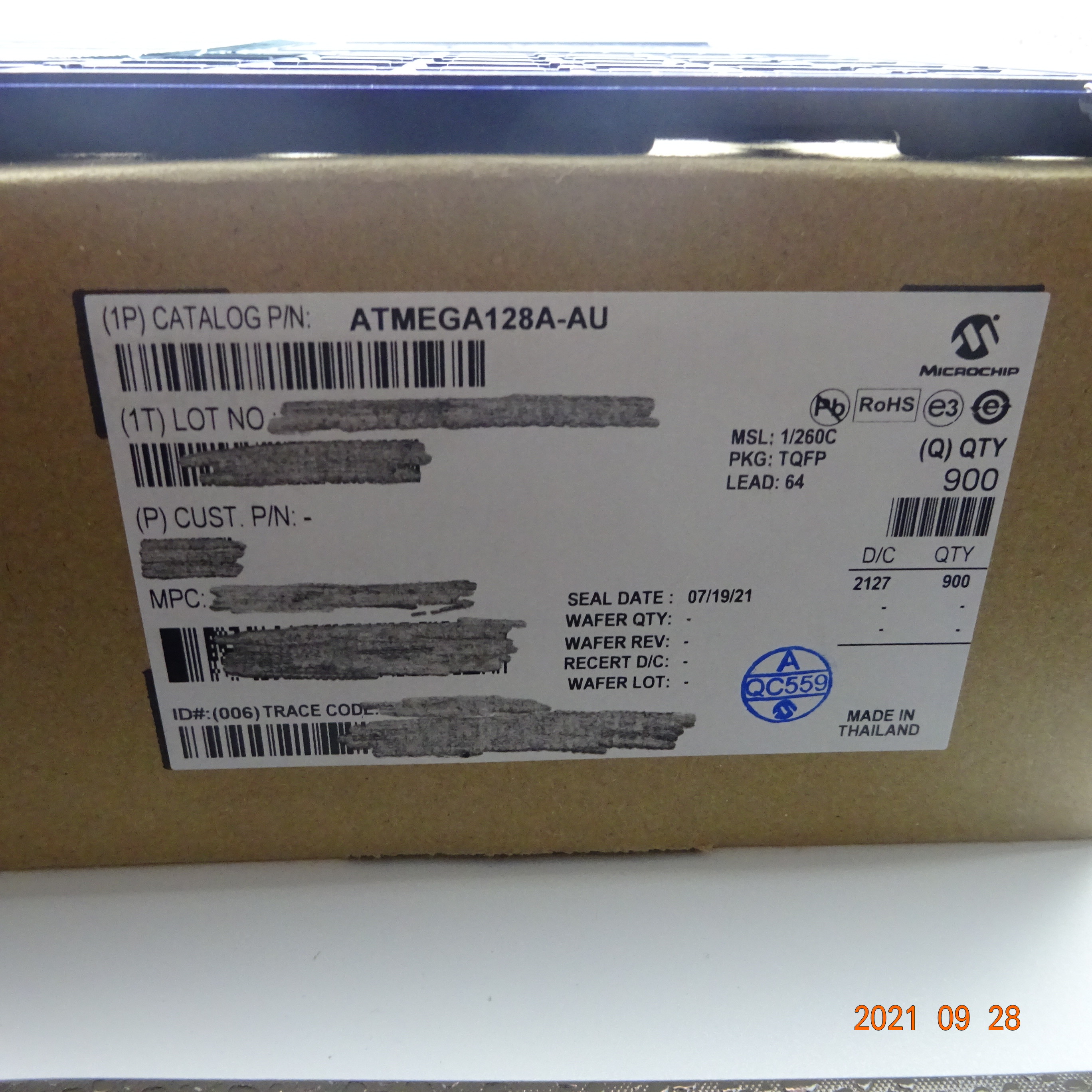 ATMEGA128A-AU Electronic Componants New and Original Integrated circuit IC