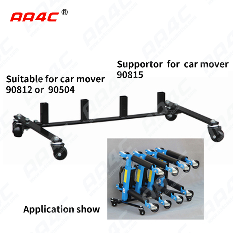 12 inches hydraulic Car Go Jack Car Dolly Car Wheel Moving Dolly Vehicle Positioning Jack 4 wheels dolly