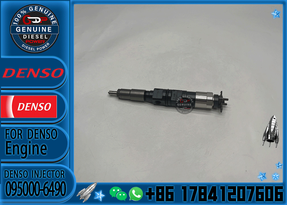 Diesel common rail injector RE529118 RE524382 095000-6490 095000-6491 095000-6492 For John Deere