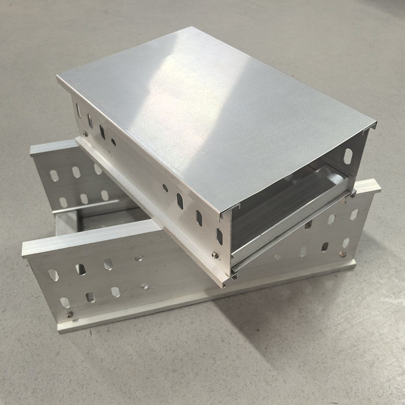 3m Galvanized Steel Cable Tray 100mm For Electrical Wiring