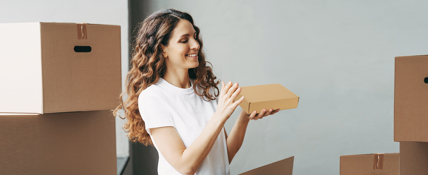 shipping boxes