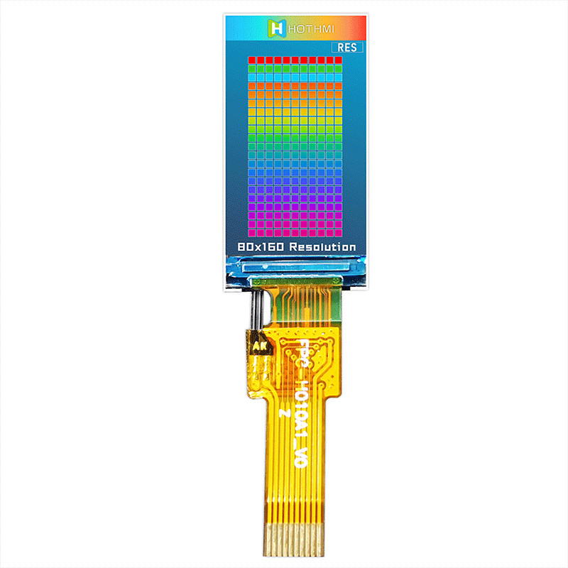 0.96 Inch Bar Type TFT LCD , SPI Sunlight Readable TFT 350cd/m2