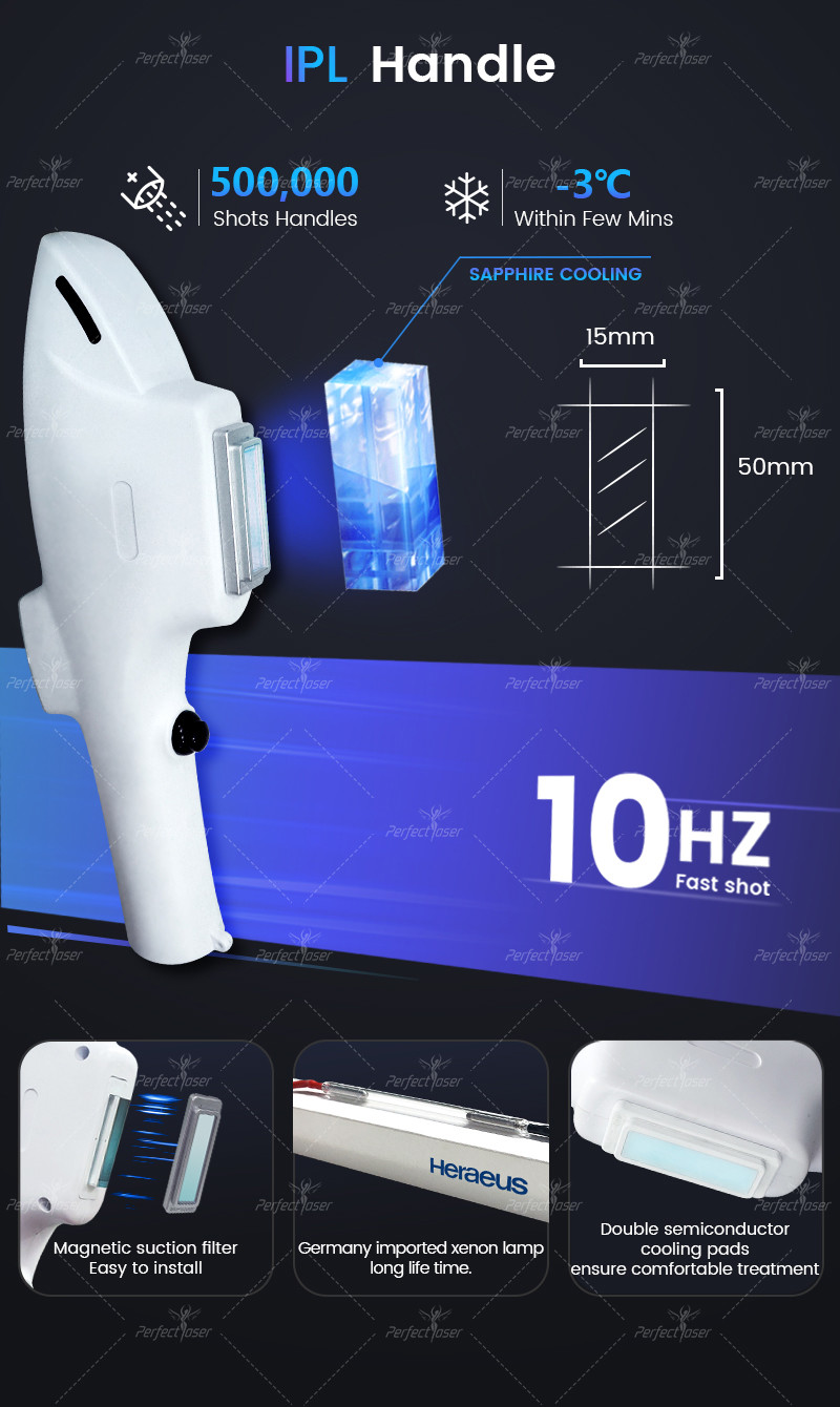 5 Filters Elight Opt Ipl Laser Hair Removal Permanent Equipment