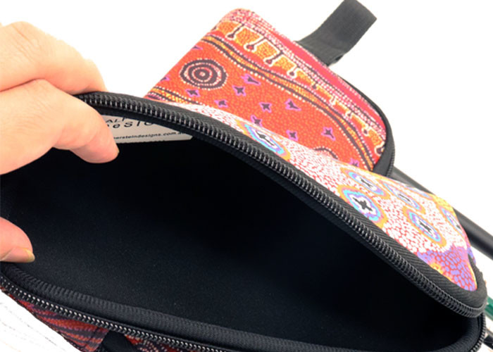Stylish Solid Color Zippered Cosmetic Bag / Stationery Pencil Case For Office