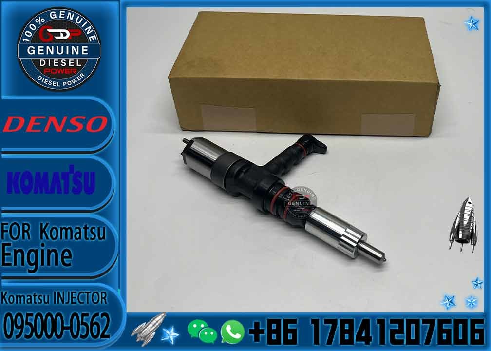 High Quality Electric Common Rail Injector 6218-11-3101 095000-0562 For Komatsu Sa6D140E