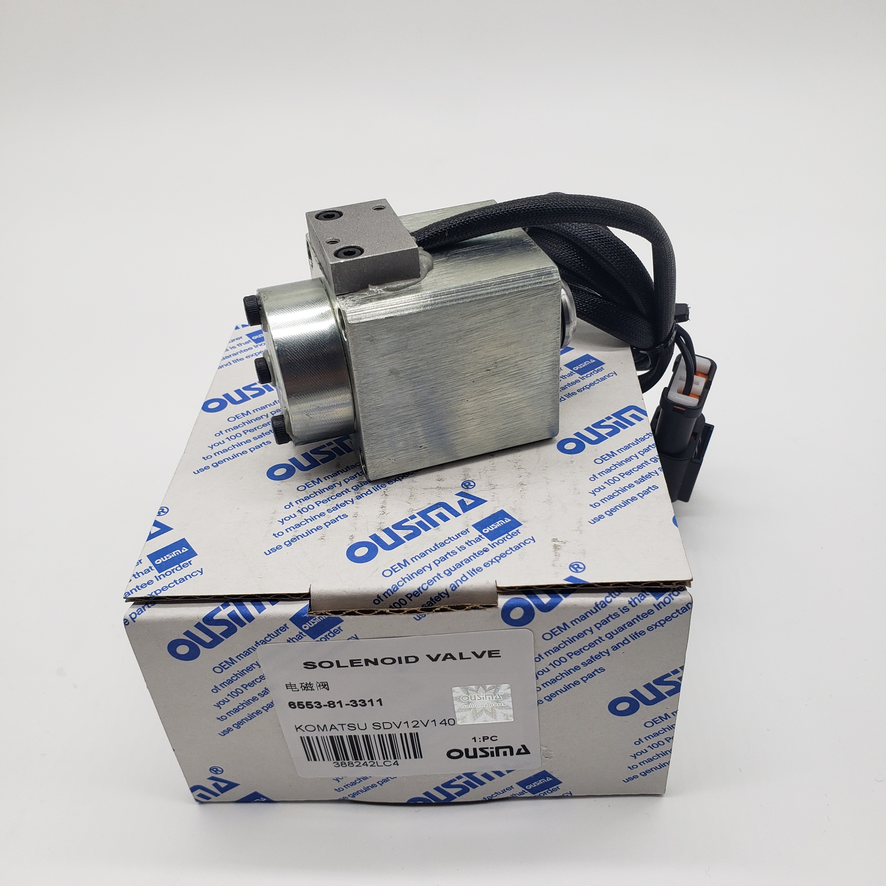 Solenoid Valve 6553-81-3311 for KOMATSU SDV12V140