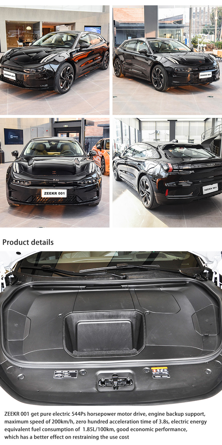 Medium used Fully Electric SUV new energy Vehicles Zeekr 001